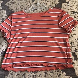 Stripped Crop top